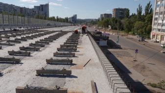 Готовность – 80%. Воронежский губернатор оценил ход работ на Остужевской развязке