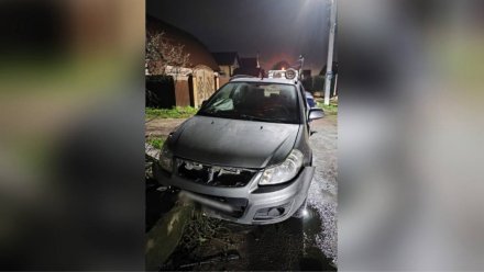 Юный водитель погиб под Воронежем после ДТП с бетонными блоками