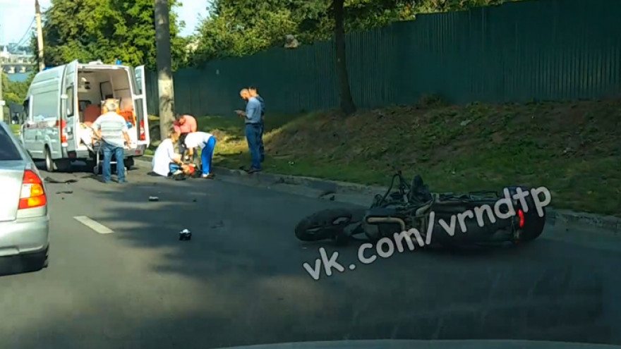 Появилось видео с последствиями смертельного ДТП с участием мотоциклиста и пешехода