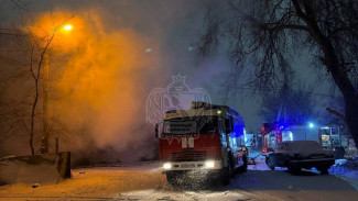 Воронежские пожарные предотвратили взрыв в ангаре в Левобережном районе