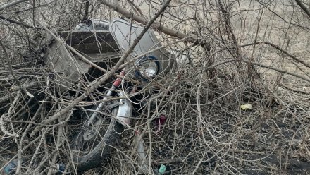 В Воронежской области в аварии пострадал мотоциклист без прав