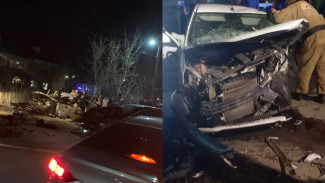 Жуткая лобовая авария произошла под Воронежем