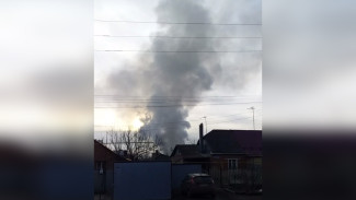 Воронежцы сообщили о пожаре на улице Шестакова