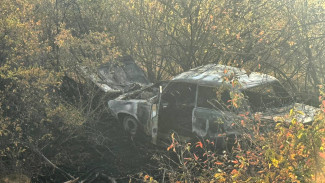 Труп неизвестного мужчины нашли в сгоревшей легковушке в Каширском районе