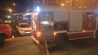 В первый день года в воронежской многоэтажке при пожаре погибла женщина