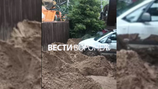 В воронежском Ямном начали откапывать дом после схода селя