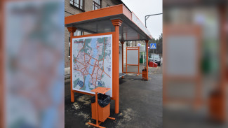 В Воронеже появились ярко-оранжевые остановки