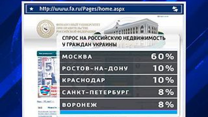 Воронеж - в пятерке самых популярных городов, куда мечтают перебраться украинцы