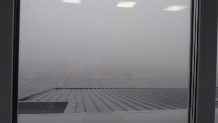 Воронежский аэропорт отменил рейс в Санкт-Петербург из-за накрывшего регион тумана