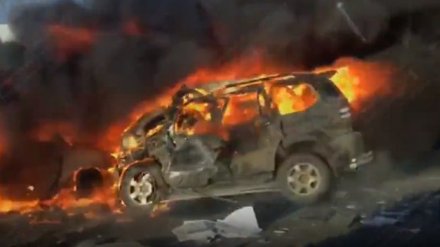 Появилось видео трагедии под Воронежем, где заживо сгорели 7 человек