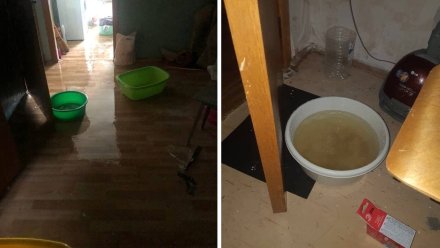 Комнаты в общежитии Воронежского медуниверситета затопило во время ливня