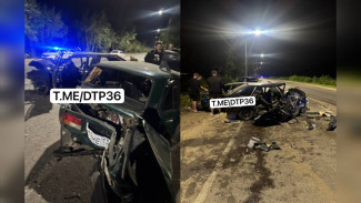 Воронежцы сняли на видео последствия страшной аварии в Шилово