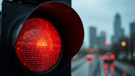 Воронежец на Audi A6 проехал на красный свет и протаранил легковушку