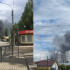 В Юго-Западном районе Воронежа полыхнул мощный пожар: появилось видео