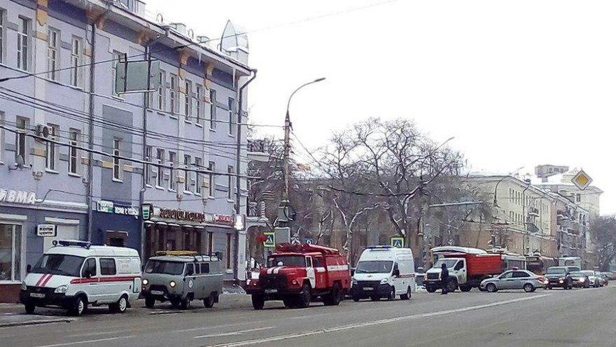 В Воронеже неизвестные заминировали здание мэрии