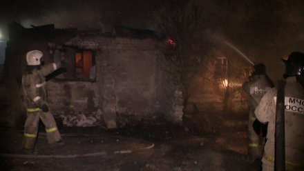 Число сгоревших домов из-за лесного пожара в воронежском селе выросло до 50