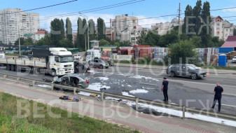 Появились подробности смертельного ДТП на Антонова-Овсеенко в Воронеже