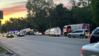 В Воронеже произошло ДТП с пассажирским автобусом: есть пострадавшие