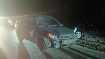 В Воронежской области автомобилистка на «Ладе» насмерть сбила мужчину