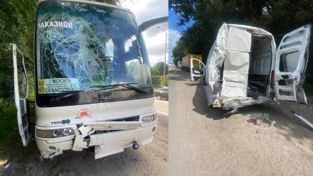 Полиция раскрыла подробности аварии с рейсовым автобусом на М-4 «Дон» под Воронежем