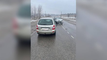 Мужчина и 16-летняя девушка пострадали в ДТП под Воронежем
