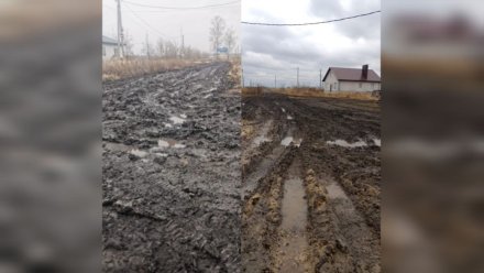 СК отказал в возбуждении дела после жалоб воронежцев на непроходимые дороги в селе