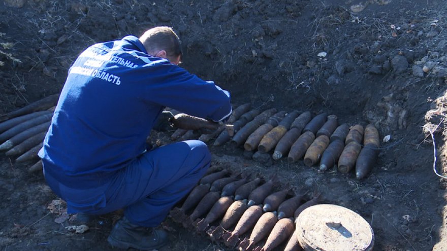 Более 100 снарядов времён Великой Отечественной войны взлетели на воздух под Воронежем