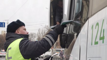 В Воронежской области начались массовые проверки водителей автобусов