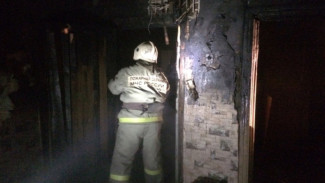 В воронежском селе во время пожара погиб 62-летний мужчина