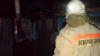 Труп 32-летнего мужчины нашли при пожаре в Воронежской области