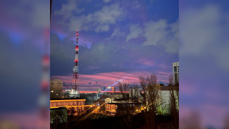 Воронежская телебашня засияет 8 декабря