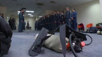 Покорители лестниц. Воронежские пожарные приняли «Вертикальный вызов»