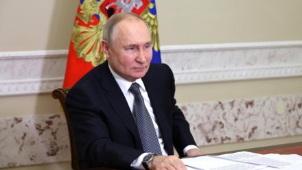 Путин объявил благодарность трём воронежцам