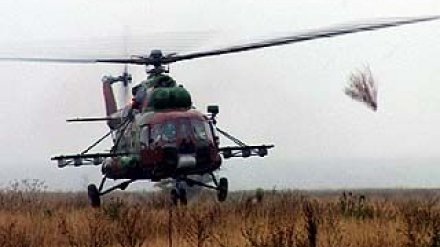 В Воронеже прошли совместные учения милиционеров и лётчиков