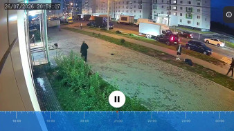 Пешеходов сбили в воронежском ЖК «Озерки»