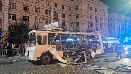 НАК заявил о поиске причастных ко взрыву маршрутки в Воронеже
