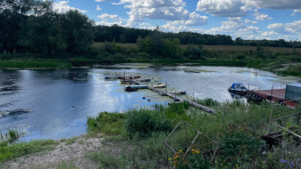 В Воронежской области начали очищать реку Осередь 