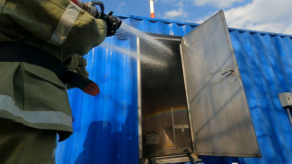 Воронежские студенты попробовали себя в роли пожарных