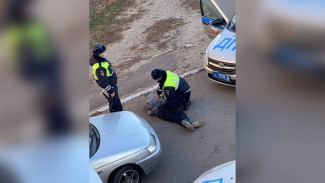 Воронежцы сняли на видео задержание устроившего страшное ДТП пьяного водителя