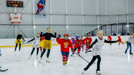 За год новую ледовую арену в Нововоронеже посетили более 30 тыс. человек