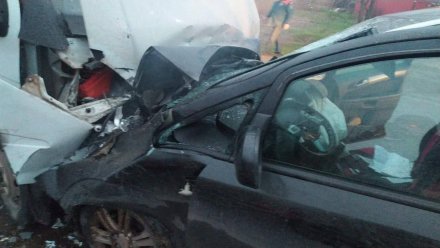 Воронежец погиб после лобового столкновения Opel с «Газелью»