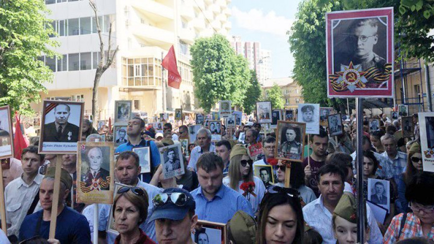 В Воронеже изменили маршрут «Бессмертного полка»