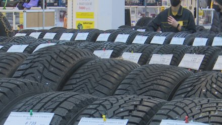 В Воронеже взлетели цены на зимнюю резину