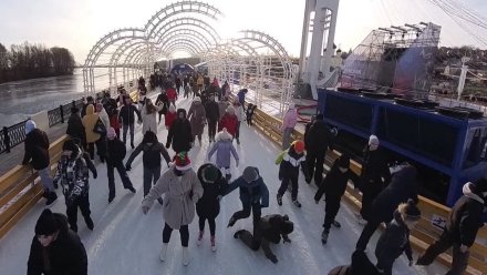 Показательное выступление фигуристов состоится на Адмиралтейской площади в Воронеже