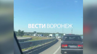 Пробка под Воронежем растянулась на рекордные 40 километров