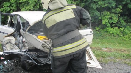 В Воронежской области столкнулись две легковушки: 2 человека погибли и 2 пострадали