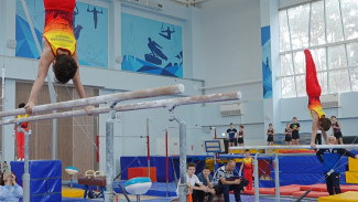 В мужском отделении воронежской школы имени Штукмана отметили день гимнастики