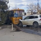 В Воронеже внедорожник врезался в школьный автобус: есть погибший