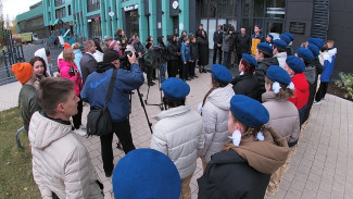 В Воронеже открыли мемориальную доску в честь погибшего при обороне города красноармейца