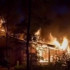 Баня сгорела в загородном клубе «Кривоборье» в Воронежской области 